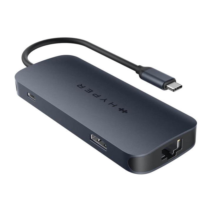HYPER Hub USB-C multipuerto con carga Power Delivery