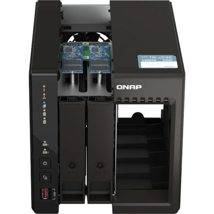QNAP Servidor NAS de 2 bahías sin discos TS-253E-8G-CELERON