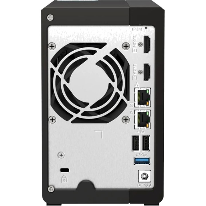 QNAP 2-Bay-NAS-Server ohne Festplatten TS-253E-8G-CELERON