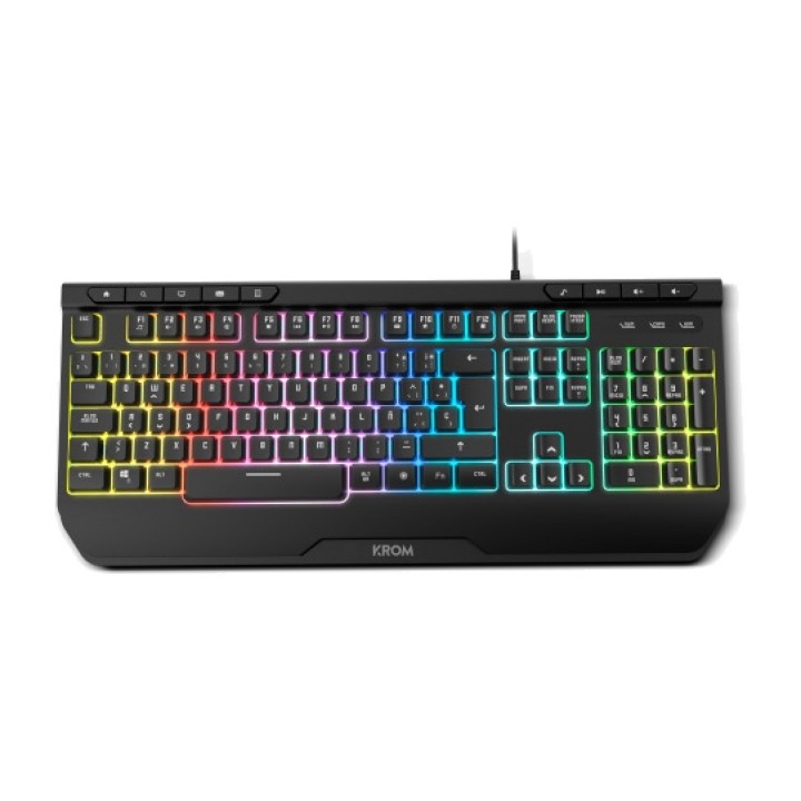 KROM Pacchetto di periferiche gaming con tastiera, mouse,