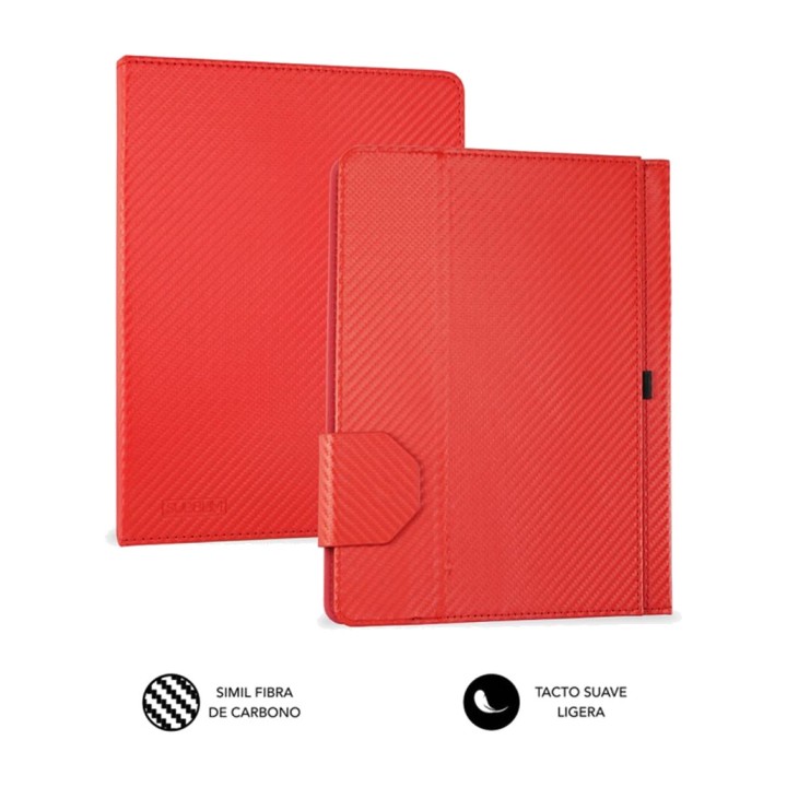 SUBBLIM Funda con teclado de cable USB para tablet de 10,1