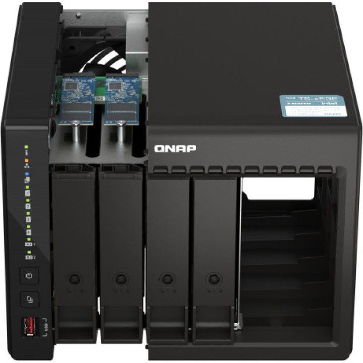 QNAP Serveur NAS 4 baies sans disques TS-453E-8G-CELERON