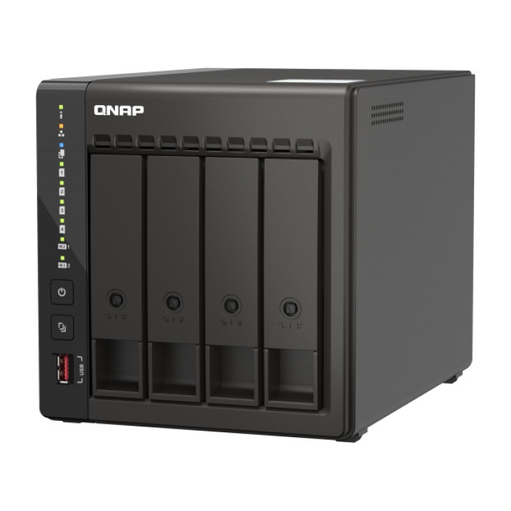 QNAP Server NAS a 4 alloggiamenti senza dischi