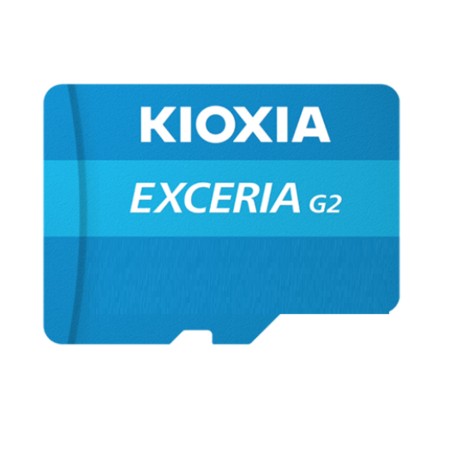 tarjeta de memoria microsdxc con adaptador sd exceria-g2 128gb u3 v30 100mb/s