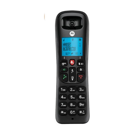 teléfono inalámbrico dect con bloqueo de llamadas y pantalla iluminada cd4001