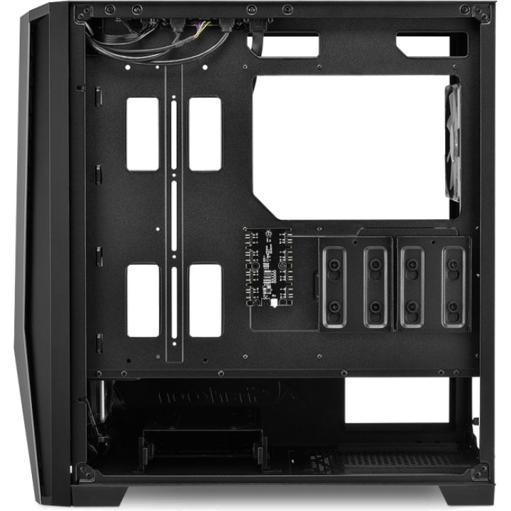 SHARKOON Case PC mid-tower con vetro temperato e 4 ventole