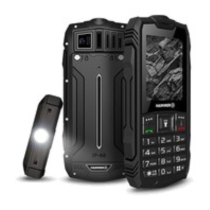 HAMMER Teléfono móvil resistente de 2,4 pulgadas ROCK 2G