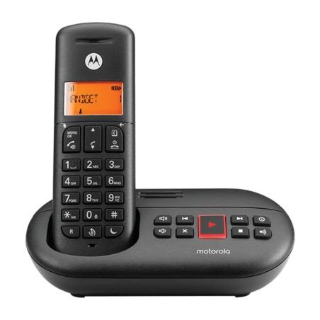 teléfono inalámbrico dect con contestador automático e211