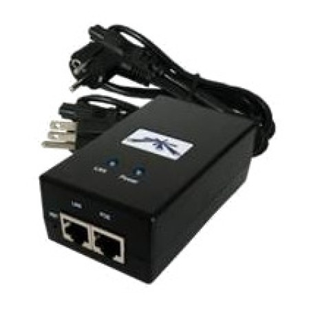 passiver 100-mbit/s-power-over-ethernet-injektor poe-48v 24w 0,5a