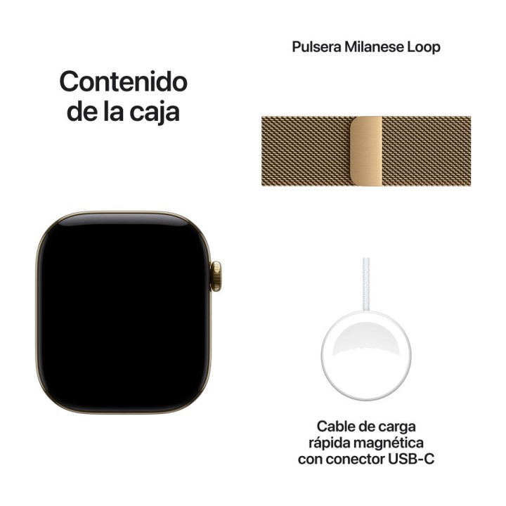 APPLE Smartwatch mit Titangehäuse, GPS und