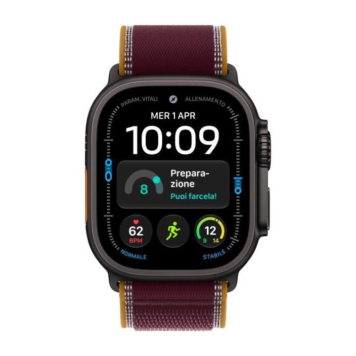 APPLE Smartwatch sportivo con cassa in titanio, GPS e