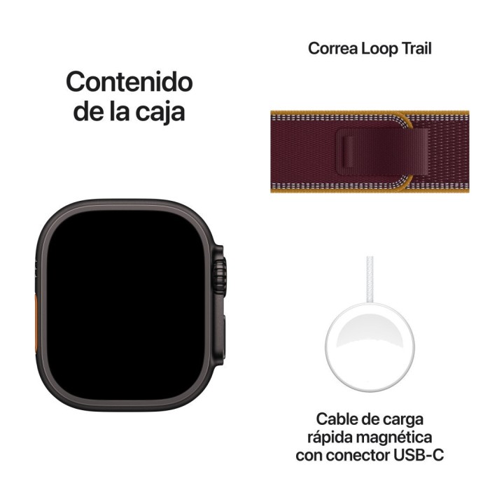 APPLE Smartwatch sportivo con cassa in titanio, GPS e