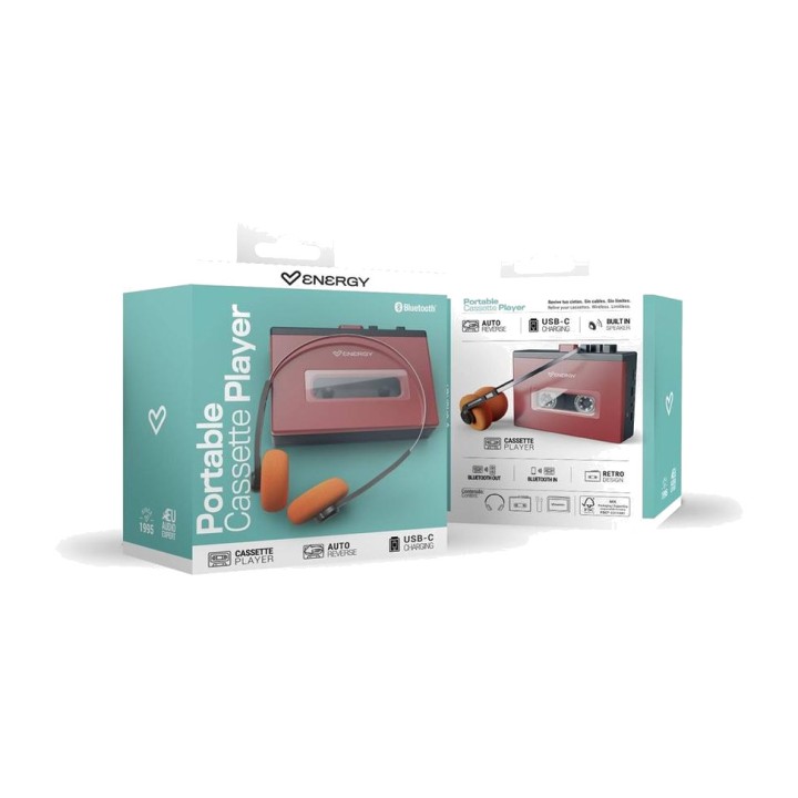 ENERGY SISTEM Lettore di cassette portatile con altoparlante