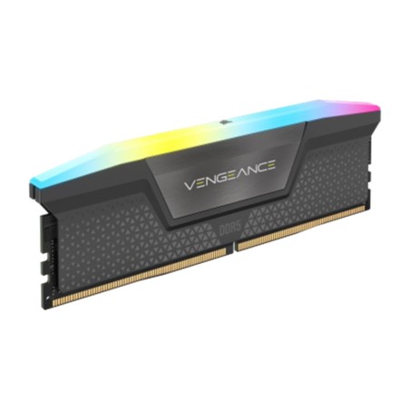 module de mémoire ram dimm avec éclairage vengeance-rgb-ddr5 6000mhz 16gb cl38
