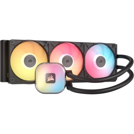 refroidissement liquide aio pour cpu icue-link titan ii 360 rx-rgb 3x120mm