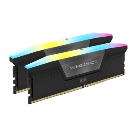 kit di memoria ram dimm con illuminazione vengeance-rgb-ddr5 6000mhz 32gb (2x16gb) cl30
