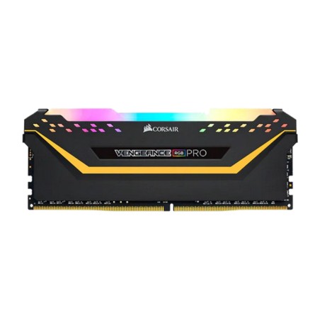 dimm ram memory kit with lighting vengeance-rgb-pro ddr4 3200mhz 16gb (2x8gb) cl16