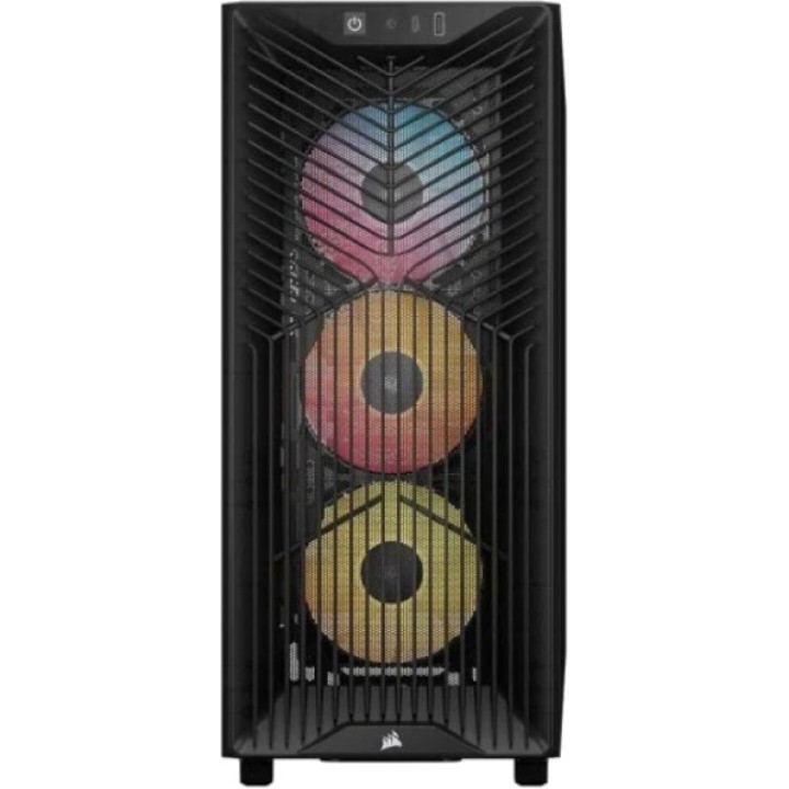 CORSAIR Caixa de PC semi-torre com vidro temperado 3200D