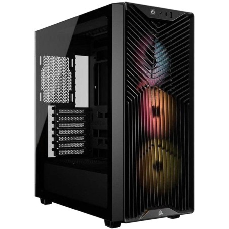 mid-tower pc case with tempered glass 3200d rs-argb