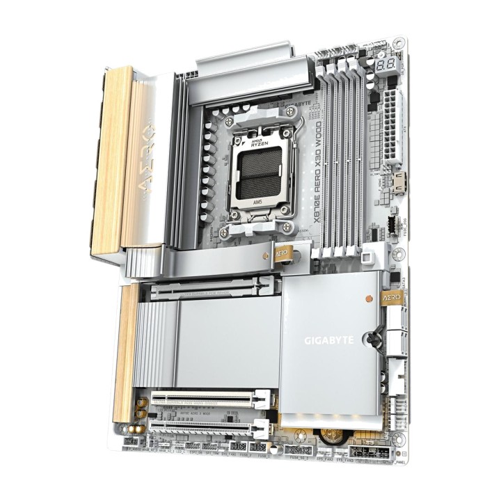 GIGABYTE ATX-Mainboard für AMD X870E AERO X3D WOOD AM5