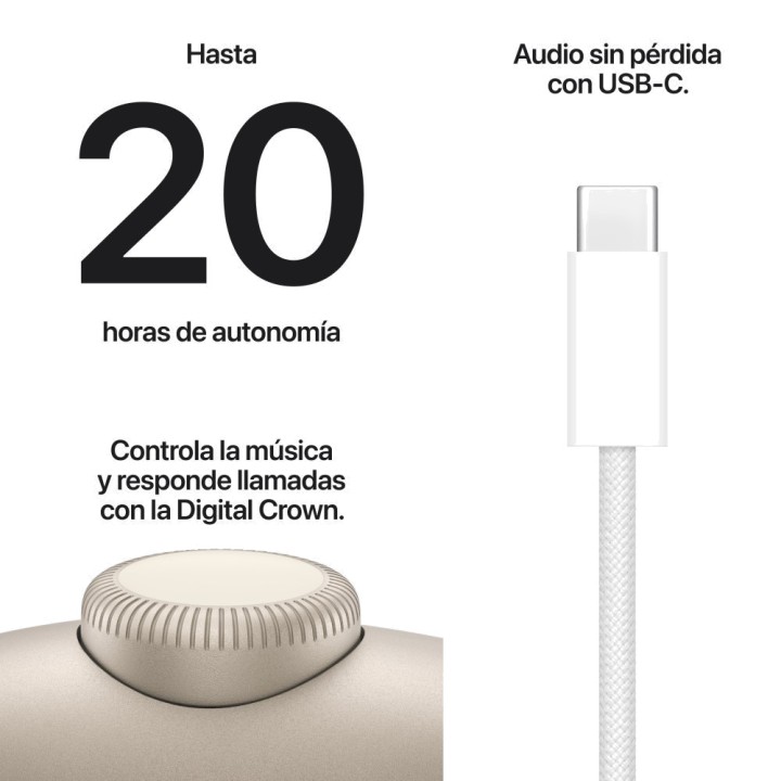 APPLE Brezžične slušalke na naglavni trak z aktivnim