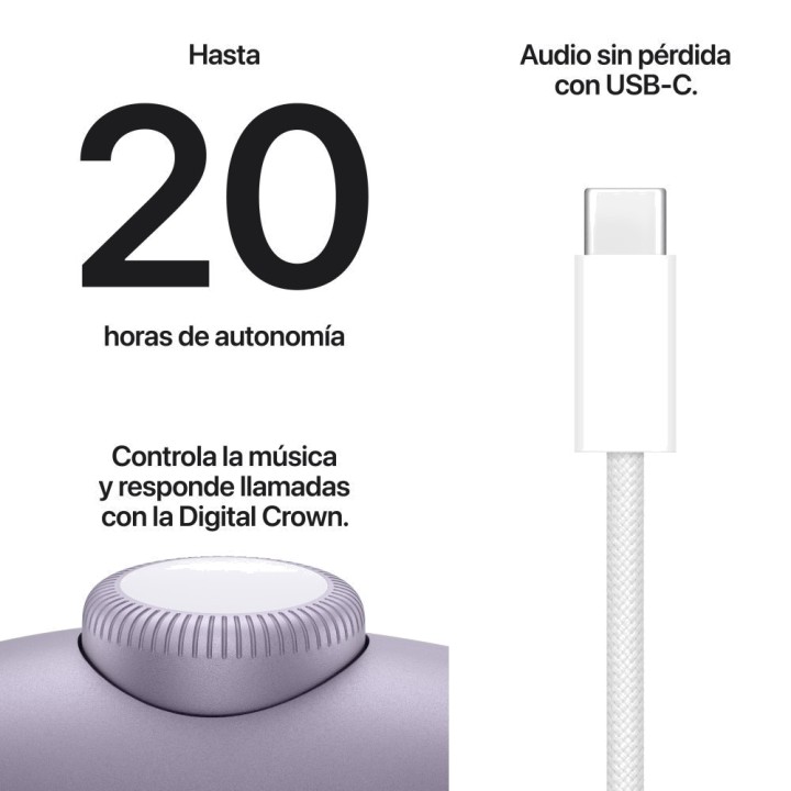 APPLE Cuffie wireless over-ear con cancellazione attiva del