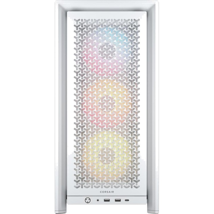 CORSAIR Midi-Tower-PC-Gehäuse mit gehärtetem Glas FRAME