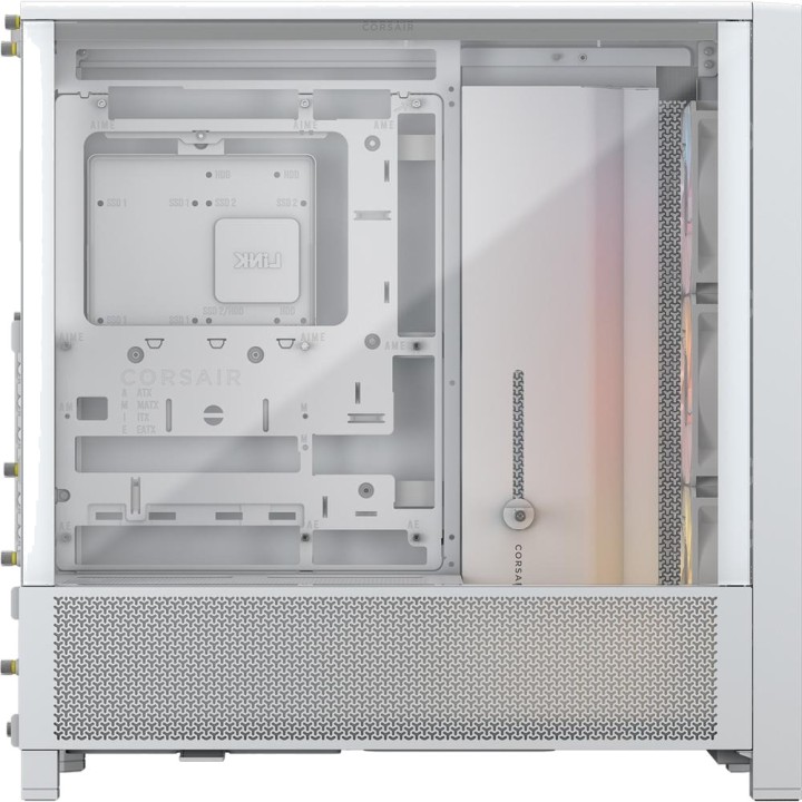 CORSAIR Mid-tower PC case with tempered glass FRAME 4000D