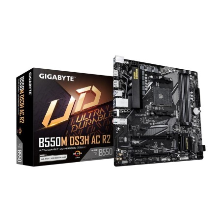 placa base micro atx para amd b550m ds3h ac r2 am4