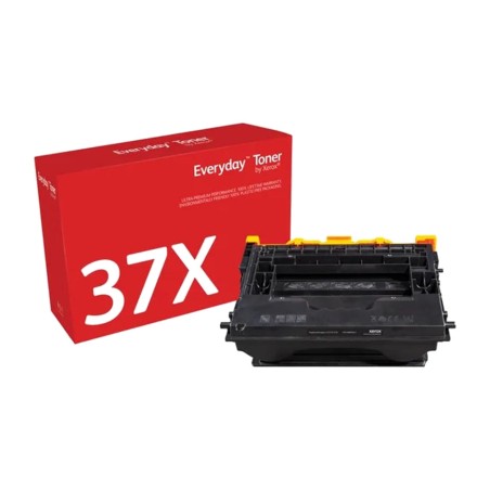 cartucho de tóner compatible de alta capacidad para impresora láser everyday-hp-37x cf237x 006r03643