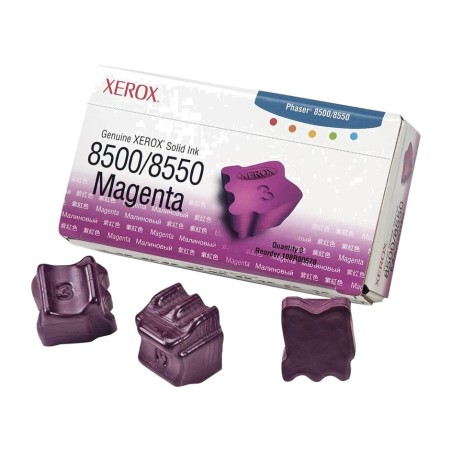 pack de 3 barras de tinta sólida para impresora tektronix-phaser-8500 8550