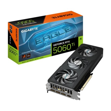 tarjeta gráfica para pc geforce-rtx 5060 ti eagle max oc 16gb gddr7 281mm