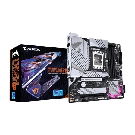 placa base micro atx para intel b760m aorus elite wifi6e gen5 lga1700