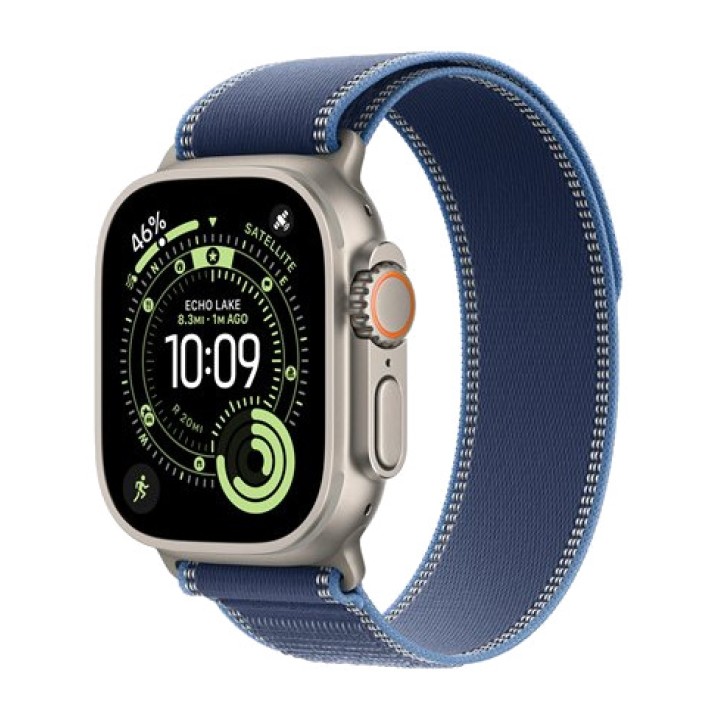 APPLE Montre connectée sportive avec boîtier en titane, GPS