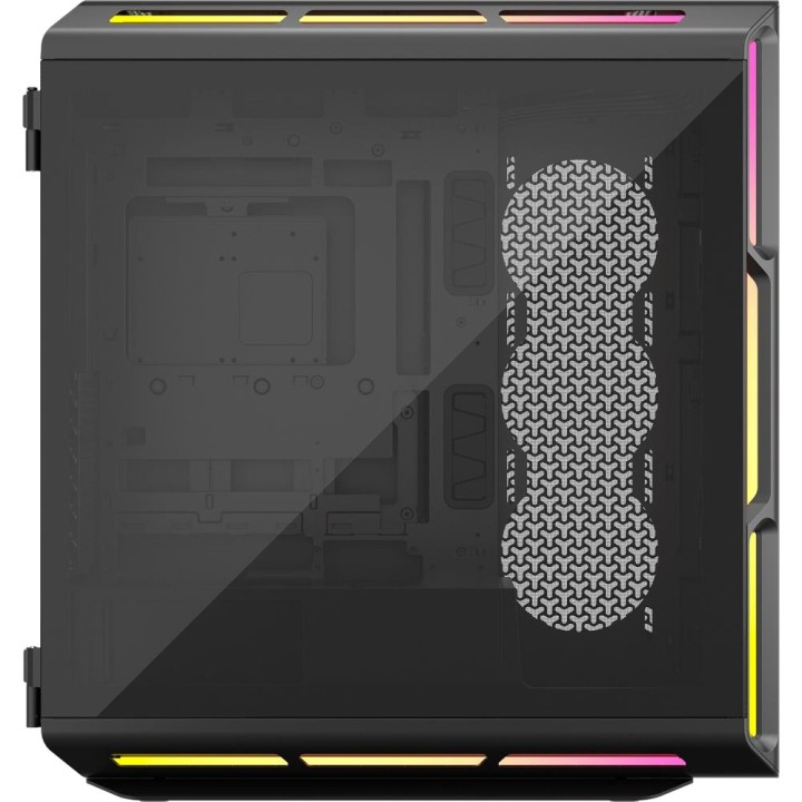 CORSAIR Caixa de PC semi-torre com vidro temperado ICUE-LINK