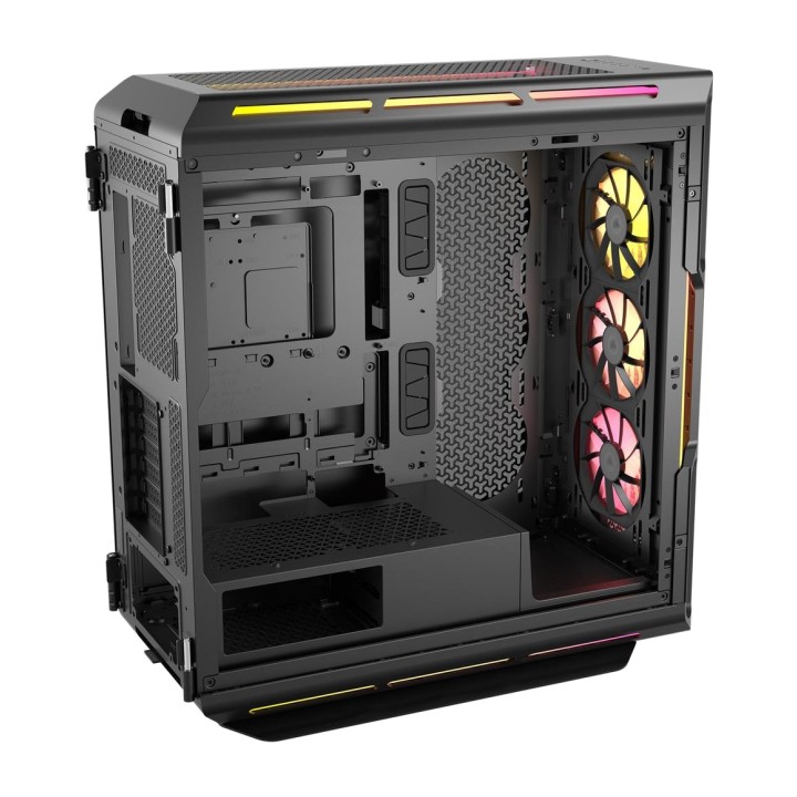 CORSAIR Caixa de PC semi-torre com vidro temperado ICUE-LINK