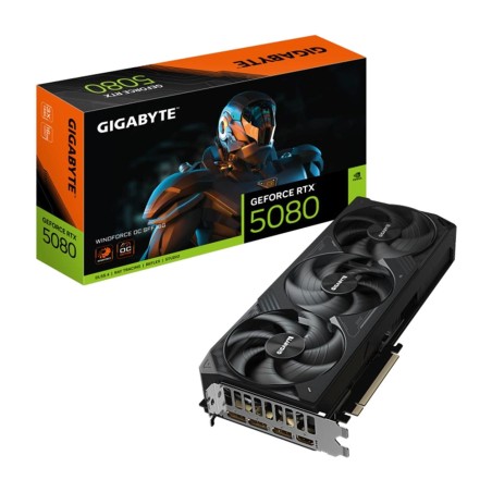 tarjeta gráfica para pc geforce-rtx 5080 windforce-oc sff 16gb gddr7