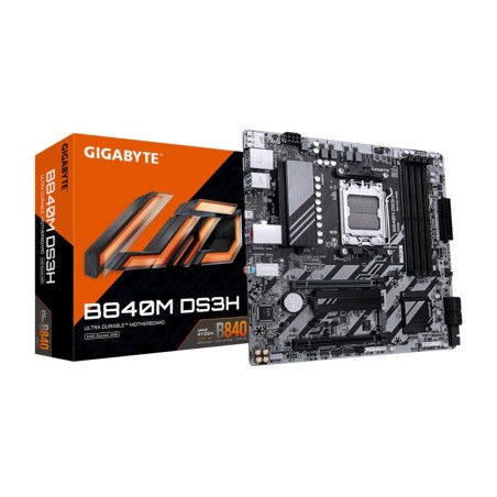 placa base micro atx para amd b840m ds3h am5