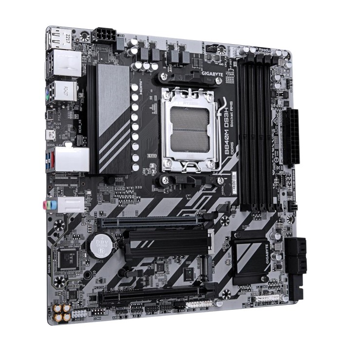 GIGABYTE Placa-mãe micro ATX para AMD B840M DS3H AM5