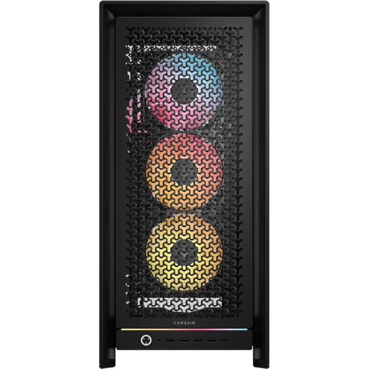 CORSAIR Midi-Tower-PC-Gehäuse mit gehärtetem Glas FRAME