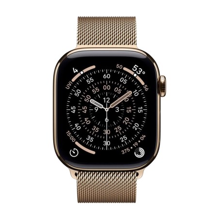 smartwatch mit titangehäuse, gps und mobilfunkverbindung watch-series-11-cellular 42mm milanese-loop