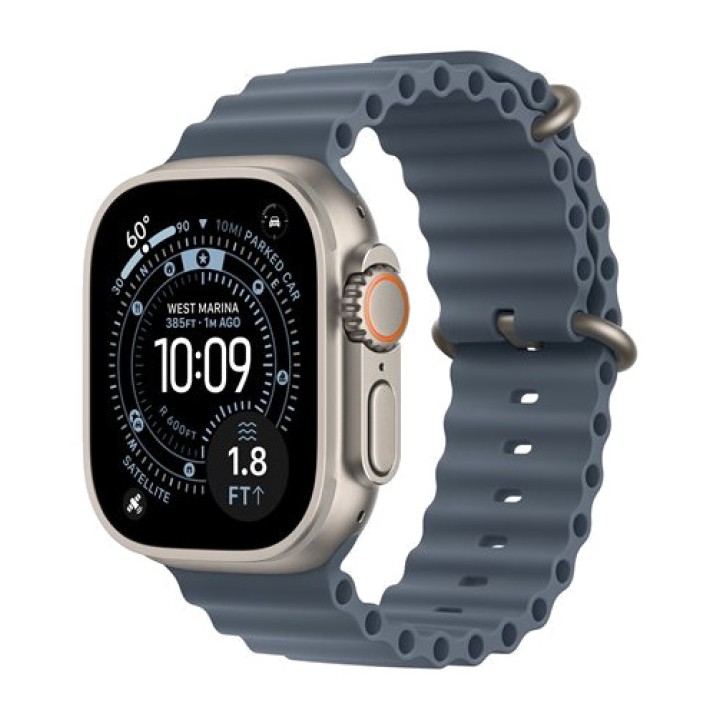 APPLE Montre connectée sportive avec boîtier en titane, GPS