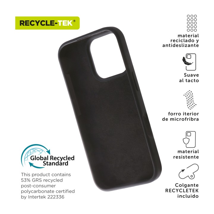 MUVIT Handyhülle aus recyceltem Flüssigsilikon