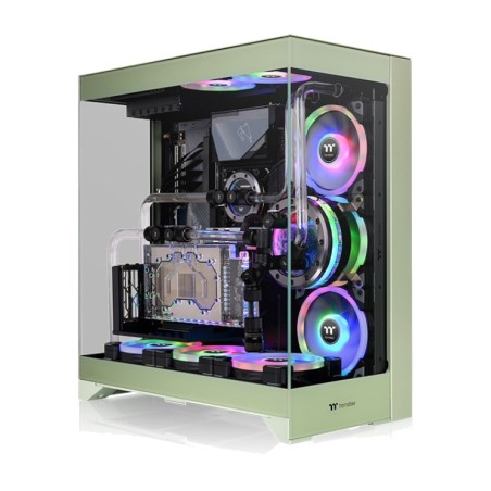 boîtier pc moyen tour panoramique avec verre trempé cte e550 tg