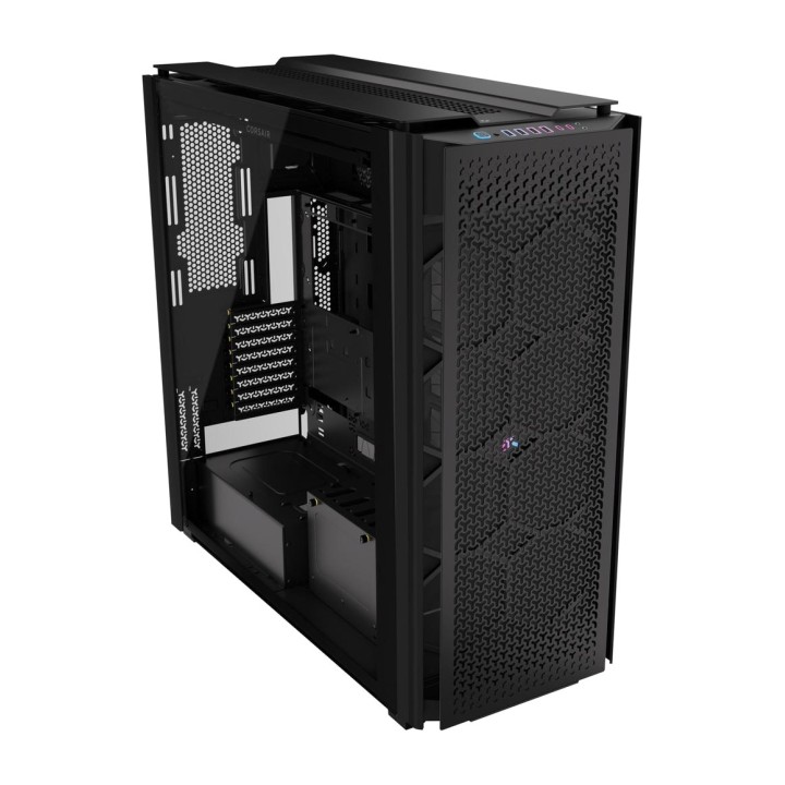 CORSAIR Case PC full tower con vetro temperato ICUE-LINK