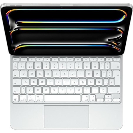 tastatur mit hülle und trackpad für tablet, spanisches layout magic-keyboard ipad pro 11" m4