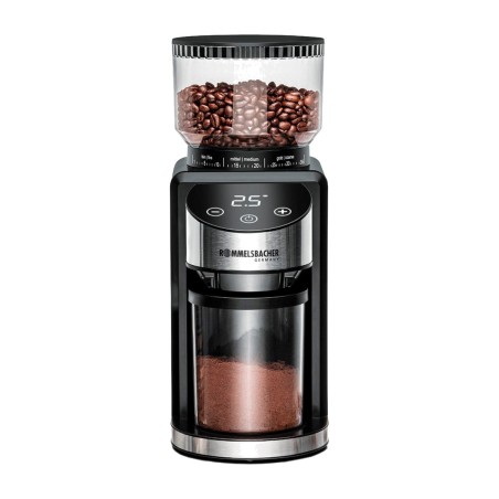 electric coffee grinder with conical burr ekm 400 200w 220g