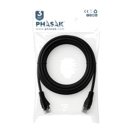 latiguillo de red con conectores rj45 cat6 utp 2m phk1802