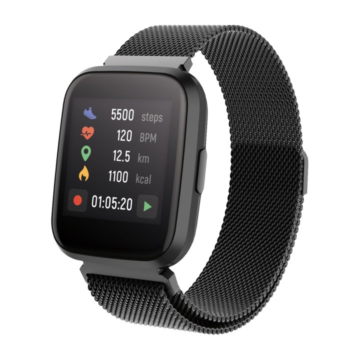 FOREVER Submersible smartwatch with a 1,4-inch display