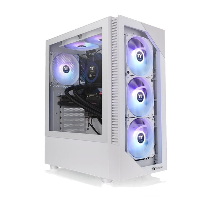 THERMALTAKE Case PC mid tower con vetro temperato VIEW 200